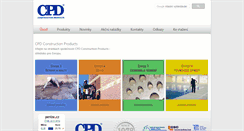 Desktop Screenshot of cpd-products.eu